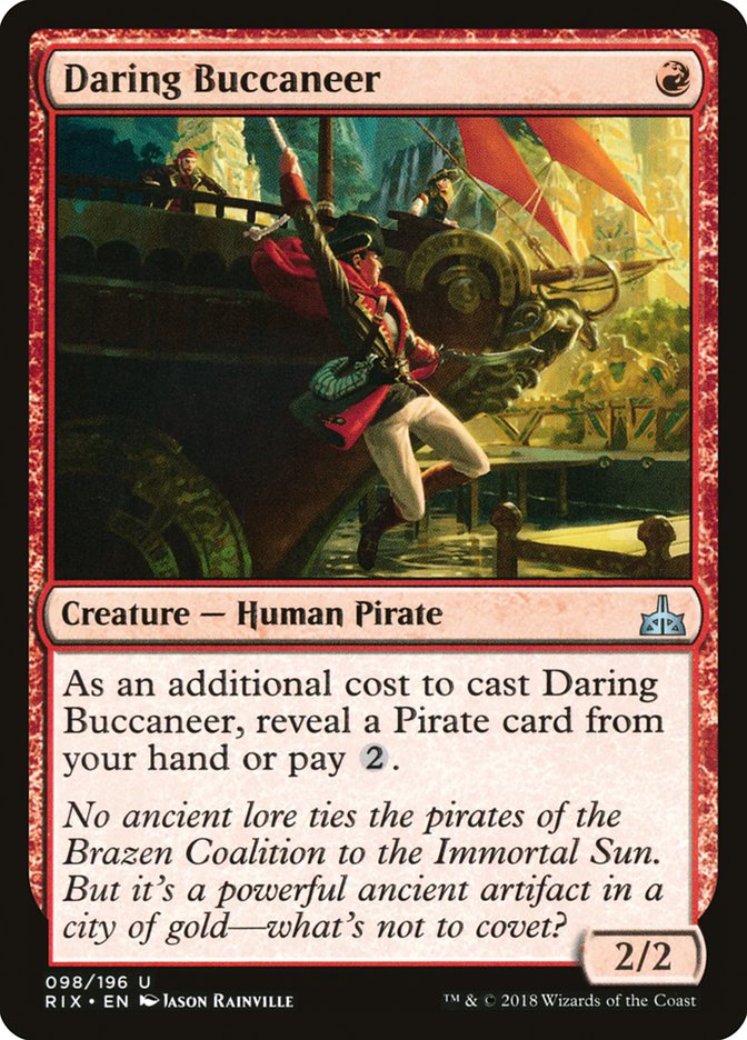 Daring Buccaneer 98/196 (Rivals of Ixalan)  | Good Games Modbury