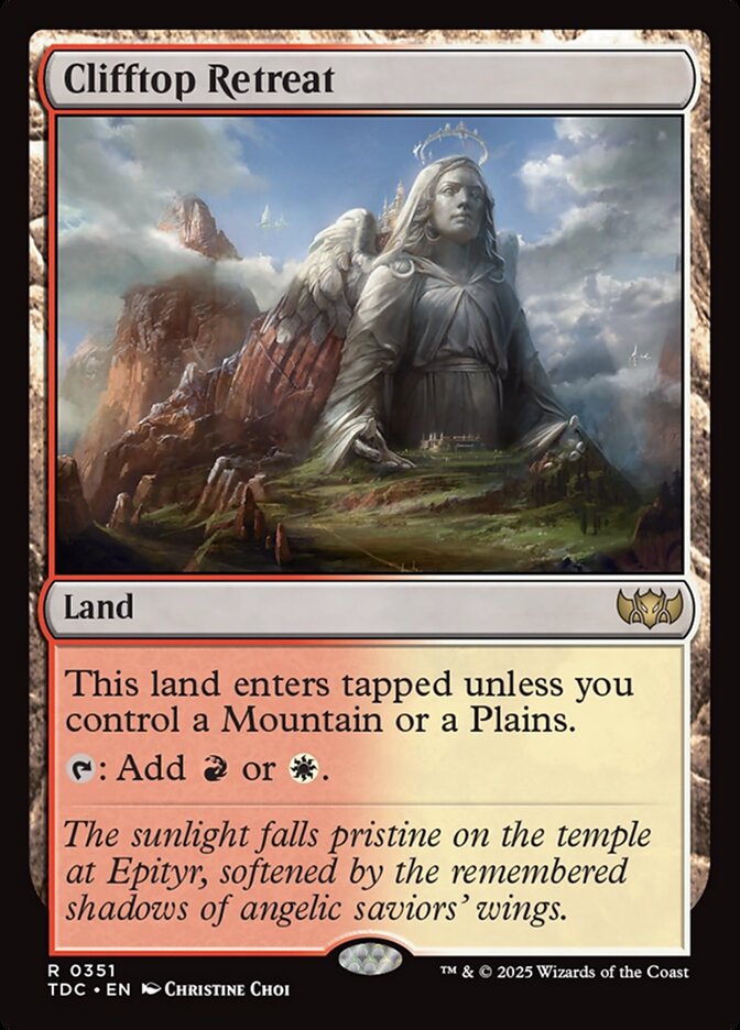 Clifftop Retreat 351 (Commander: Tarkir: Dragonstorm)  | Good Games Modbury