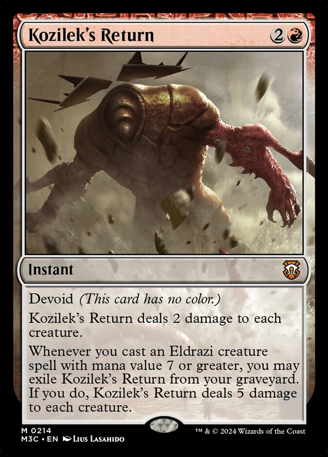 Kozilek's Return 214/411 (Commander: Modern Horizons 3)  | Good Games Modbury