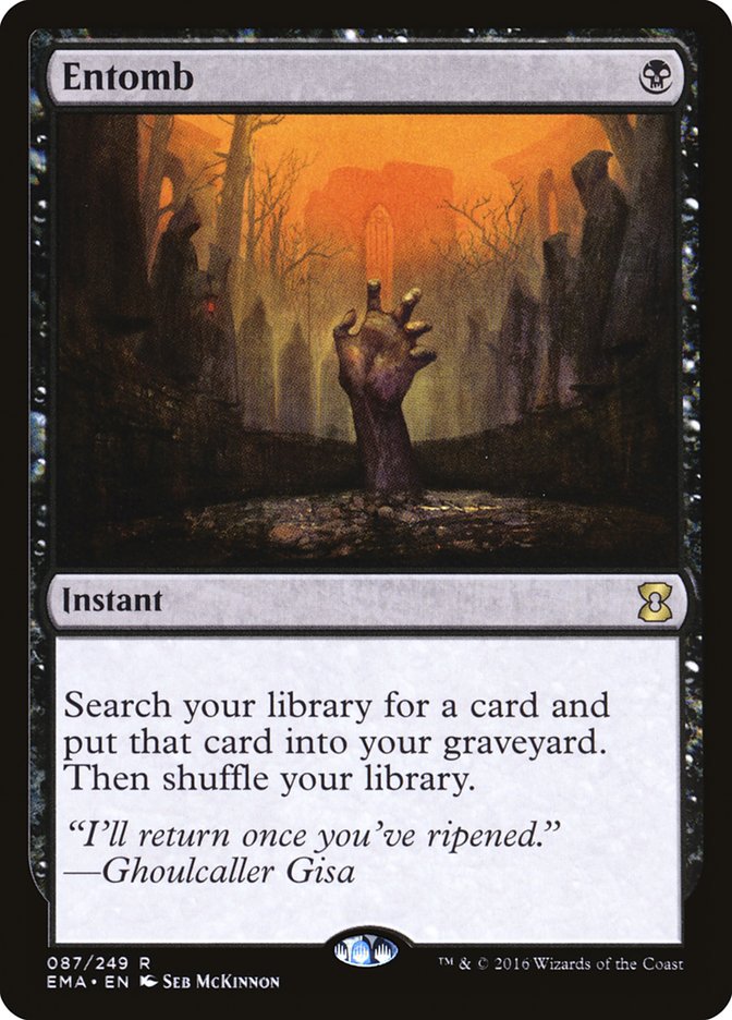 Entomb 87/249 (Eternal Masters)  - Foil | Good Games Modbury