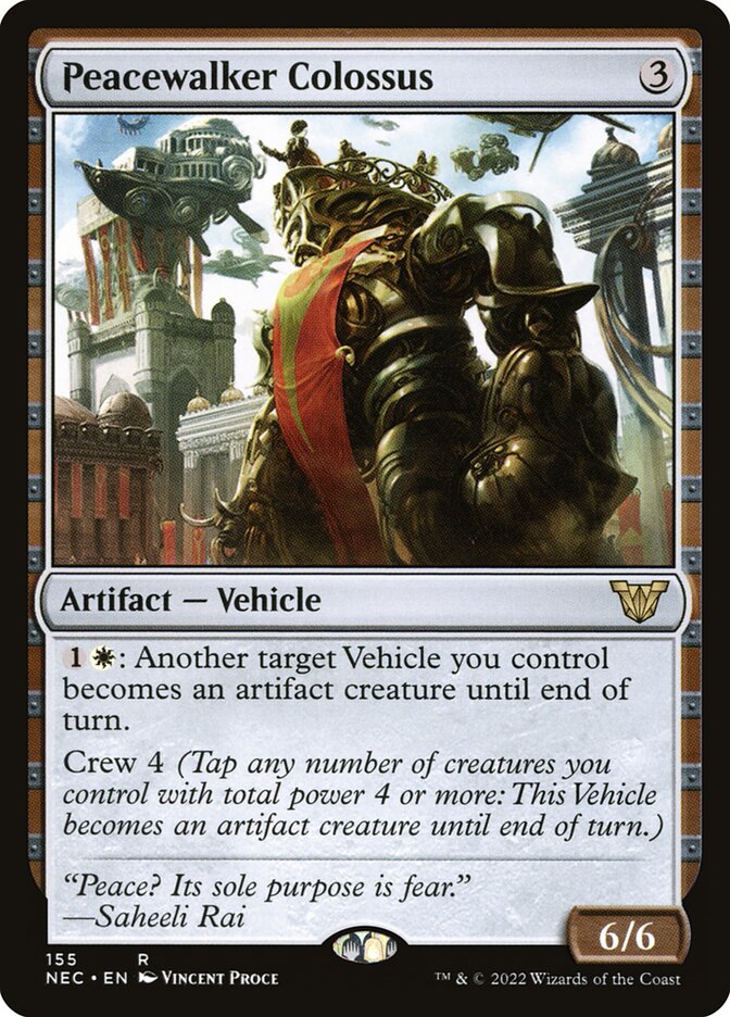 Peacewalker Colossus 155/38 (Commander: Kamigawa: Neon Dynasty)  | Good Games Modbury
