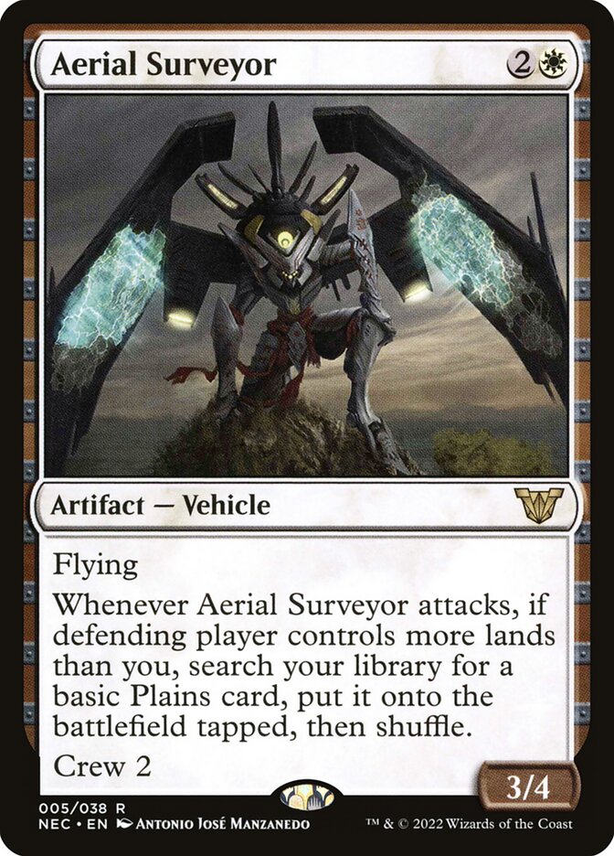 Aerial Surveyor 5/38 (Commander: Kamigawa: Neon Dynasty)  | Good Games Modbury