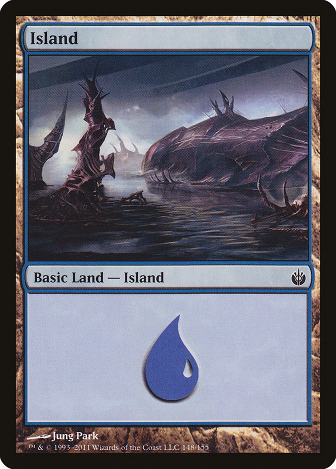 Island 148/155 (Mirrodin Besieged)  - Foil | Good Games Modbury
