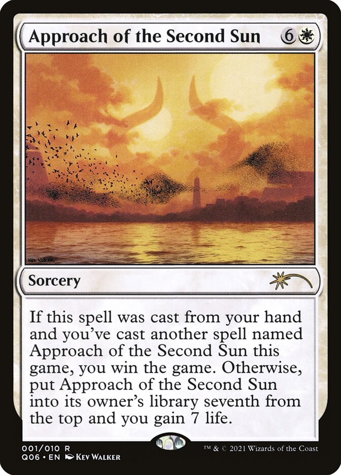Approach of the Second Sun 1 (Unique and Miscellaneous Promos)  | Good Games Modbury