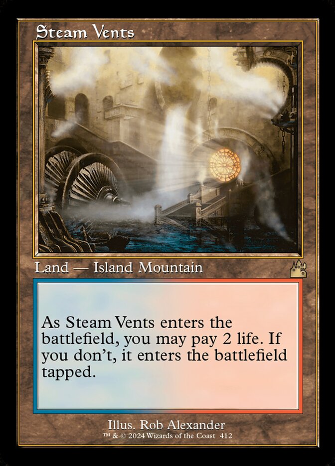 Steam Vents 412/291 (Ravnica Remastered)  - Retro | Good Games Modbury