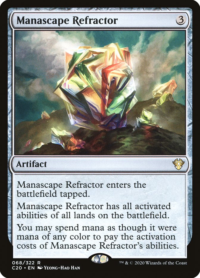 Manascape Refractor 68/322 (Commander 2020)  | Good Games Modbury