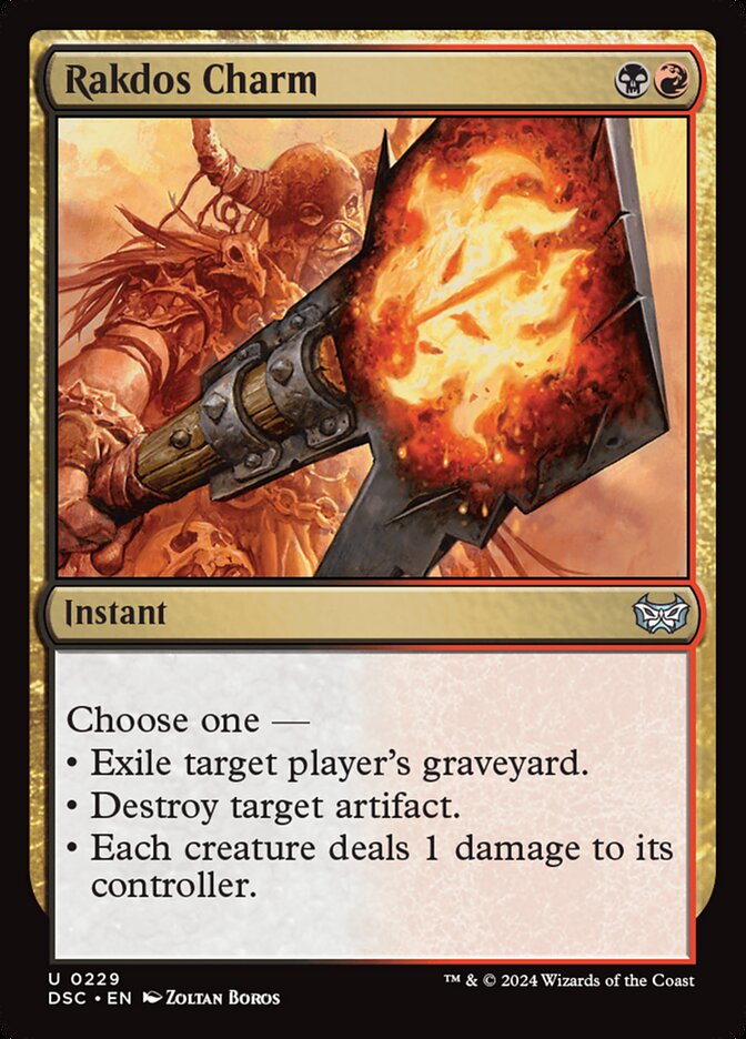 Rakdos Charm 229 (Commander: Duskmourn: House of Horror)  | Good Games Modbury