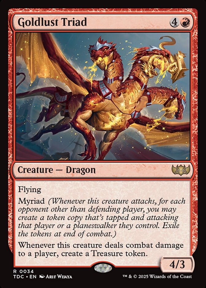 Goldlust Triad 34 (Commander: Tarkir: Dragonstorm)  | Good Games Modbury