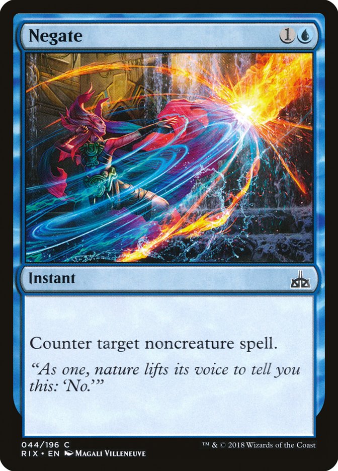 Negate 44/196 (Rivals of Ixalan)  | Good Games Modbury