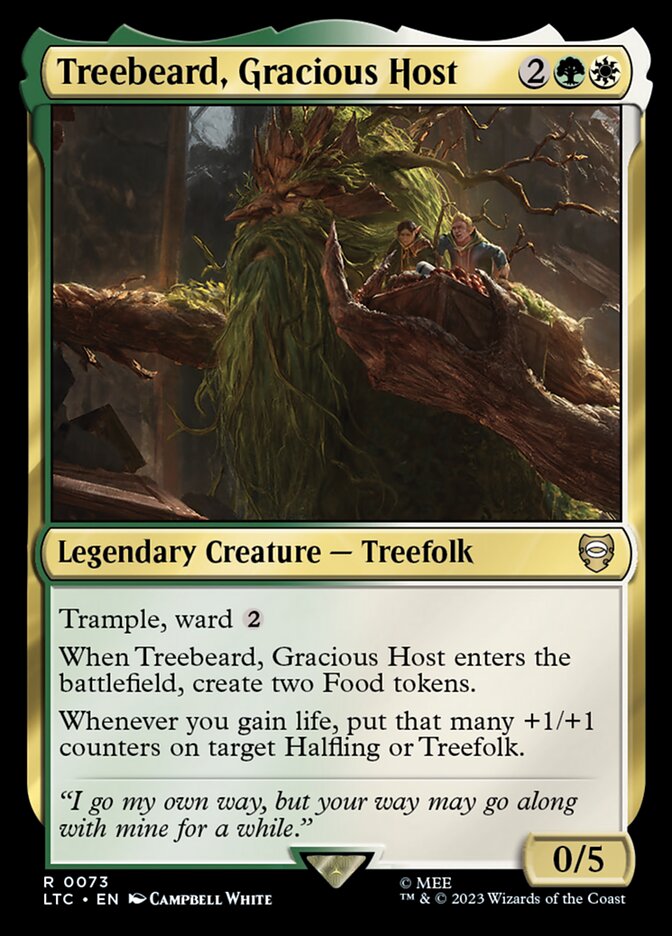 Treebeard Gracious Host 73 (Commander: The Lord of the Rings: Tales of Middle-earth)  | Good Games Modbury