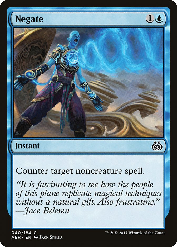 Negate 40 (Aether Revolt)  - Foil | Good Games Modbury