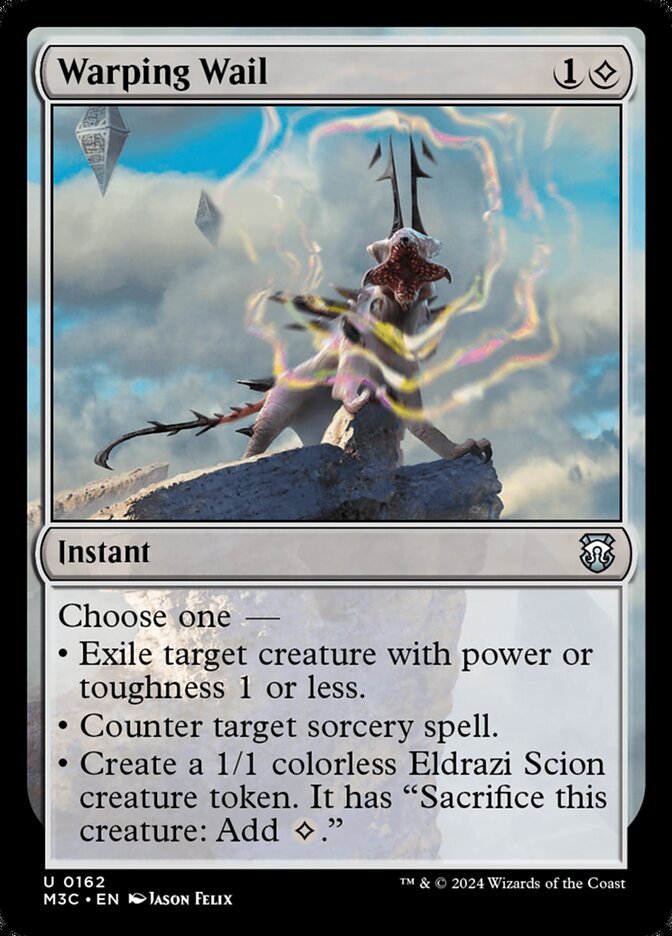 Warping Wail 162/411 (Commander: Modern Horizons 3)  | Good Games Modbury