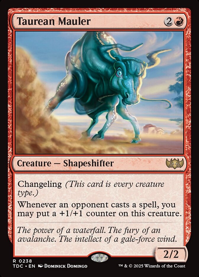 Taurean Mauler 238/50 (Commander: Tarkir: Dragonstorm)  | Good Games Modbury