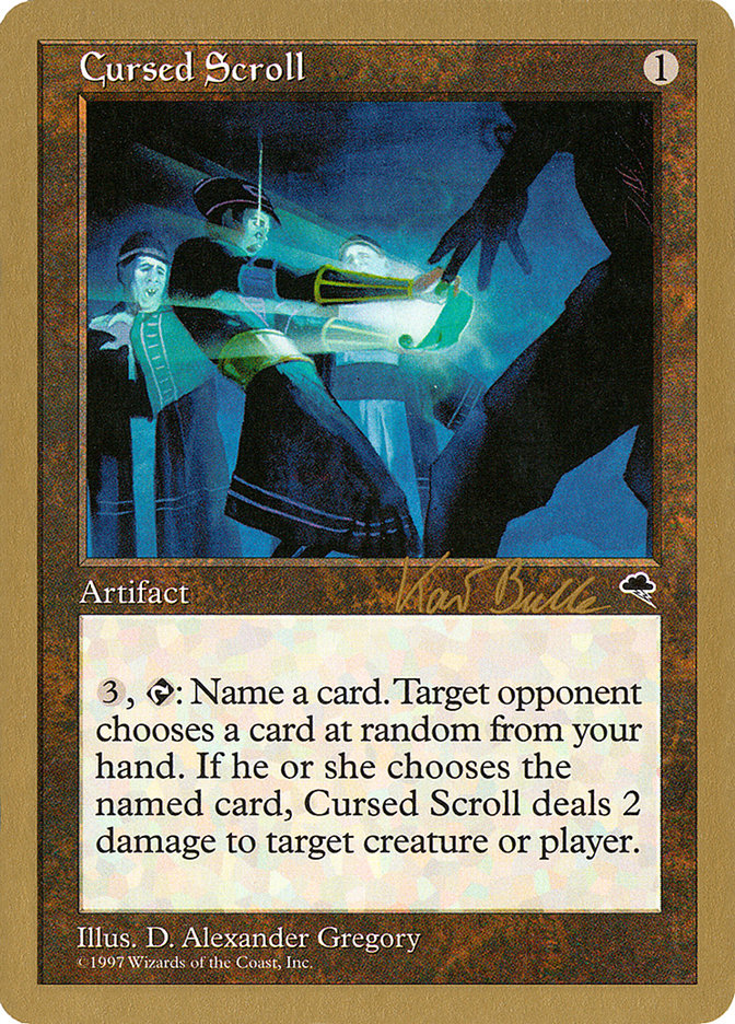 Cursed Scroll 1999 Kai Budde TMP kb281/111 (World Championship Decks)  | Good Games Modbury