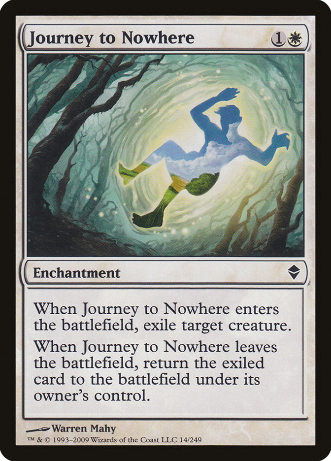Journey to Nowhere 14/249 (Zendikar)  | Good Games Modbury