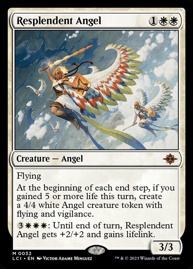Resplendent Angel 32 (The Lost Caverns of Ixalan)  - Foil | Good Games Modbury