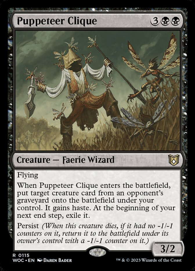 Puppeteer Clique 115/173 (Commander: Wilds of Eldraine)  | Good Games Modbury