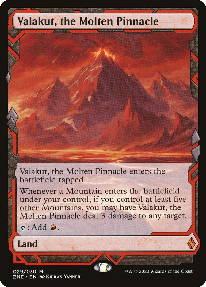 Valakut, the Molten Pinnacle 29/30 (Zendikar Rising Expeditions)  - Foil | Good Games Modbury