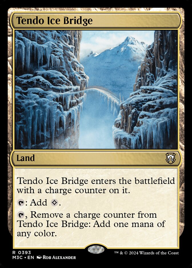 Tendo Ice Bridge 393/411 (Commander: Modern Horizons 3)  | Good Games Modbury