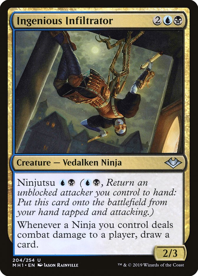 Ingenious Infiltrator 204/254 (Modern Horizons)  | Good Games Modbury