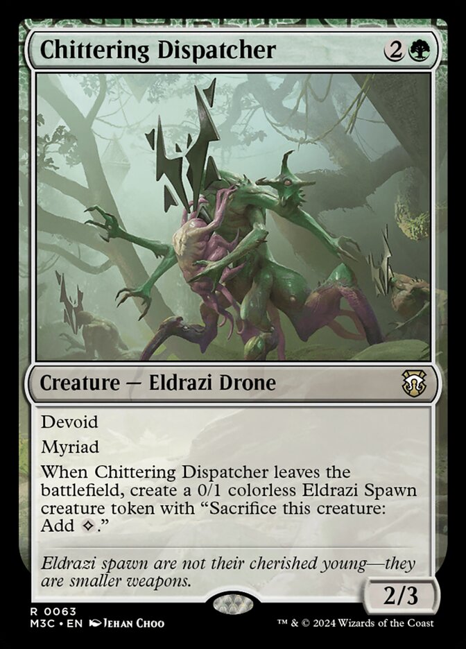 Chittering Dispatcher 63/411 (Commander: Modern Horizons 3)  | Good Games Modbury