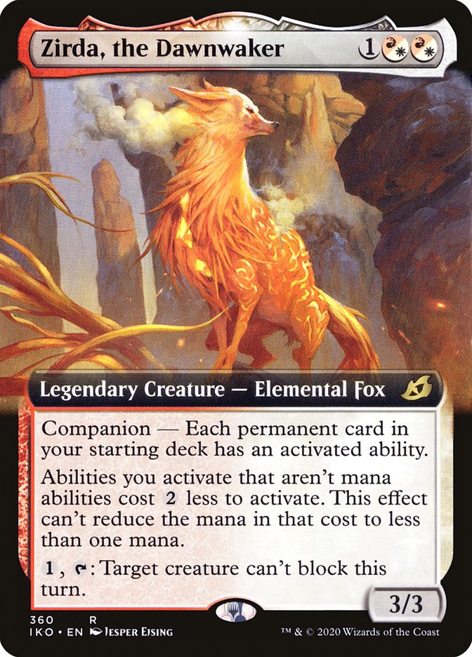 Zirda, the Dawnwaker 360/274 (Ikoria: Lair of Behemoths)  - Extended Art | Good Games Modbury