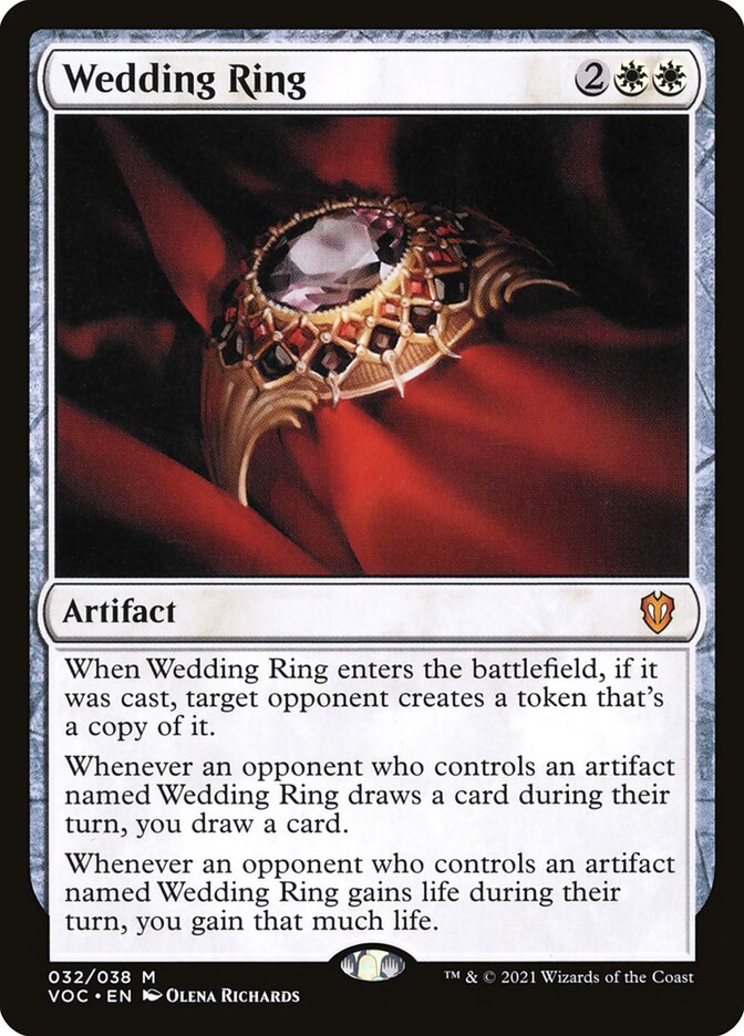 Wedding Ring 32/38 (Commander: Innistrad: Crimson Vow)  | Good Games Modbury