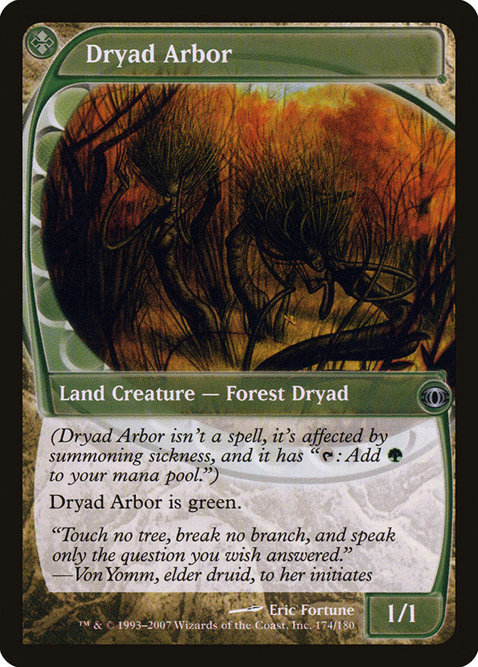 Dryad Arbor 174/180 (Future Sight)  - Foil | Good Games Modbury