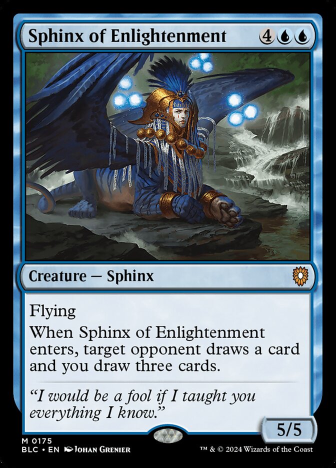 Sphinx of Enlightenment 175 (Commander: Bloomburrow)  | Good Games Modbury