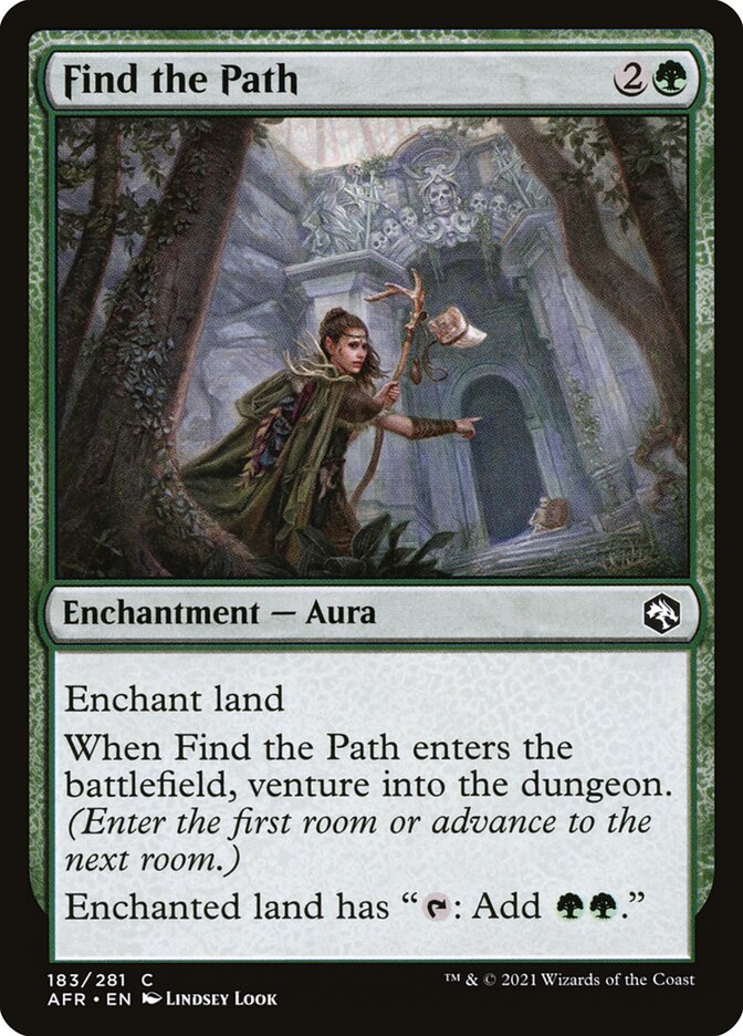 Find the Path 183/281 (Adventures in the Forgotten Realms)  - Foil | Good Games Modbury