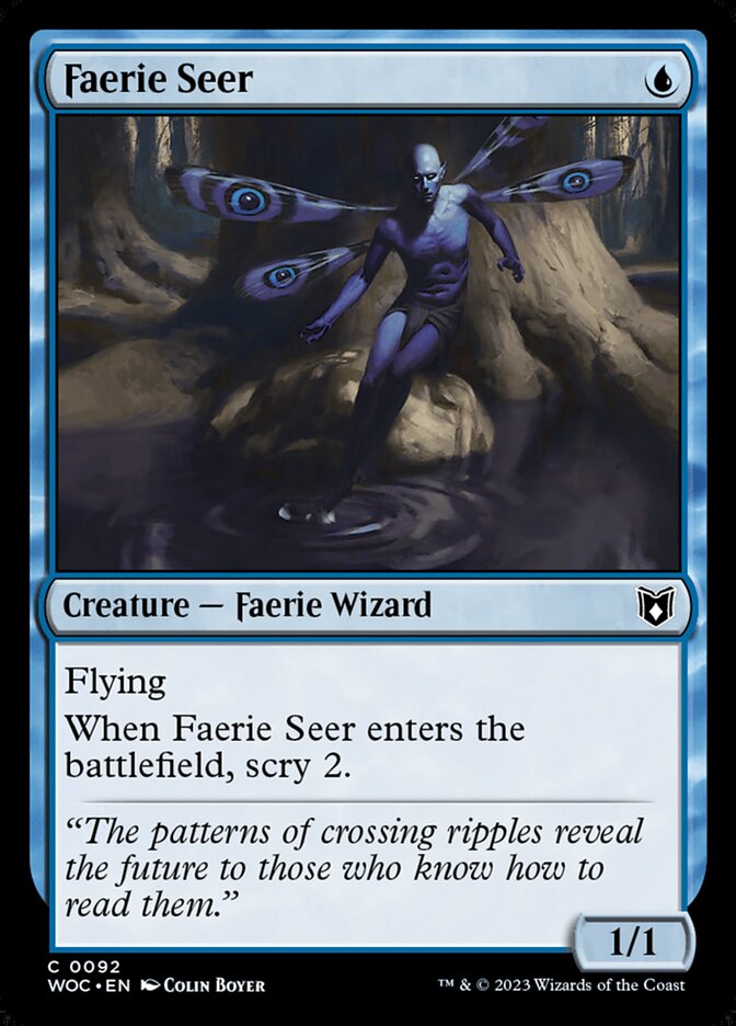 Faerie Seer 92/173 (Commander: Wilds of Eldraine)  | Good Games Modbury