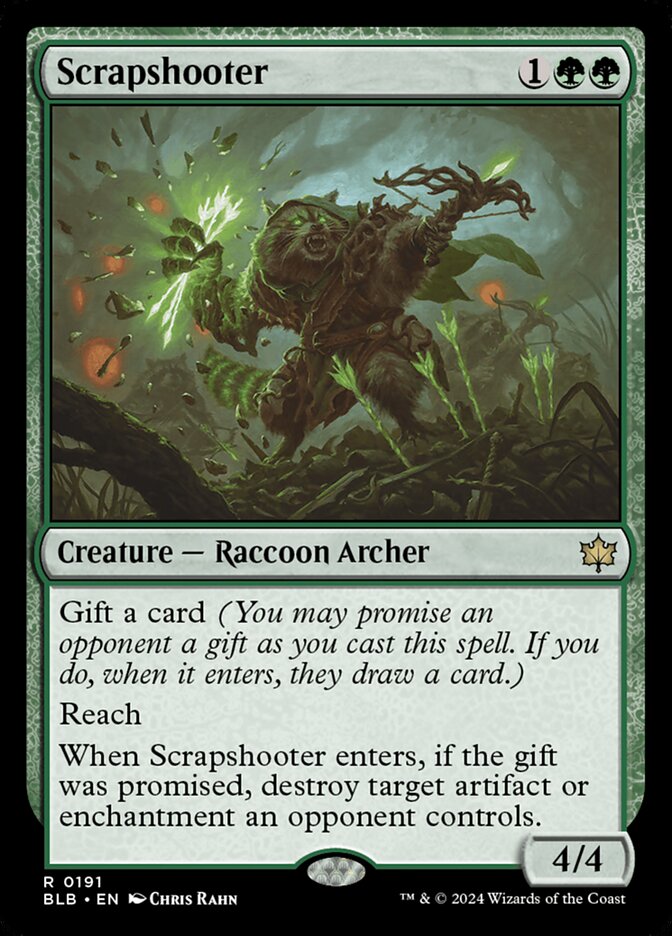 Scrapshooter 191 (Bloomburrow)  - Foil | Good Games Modbury