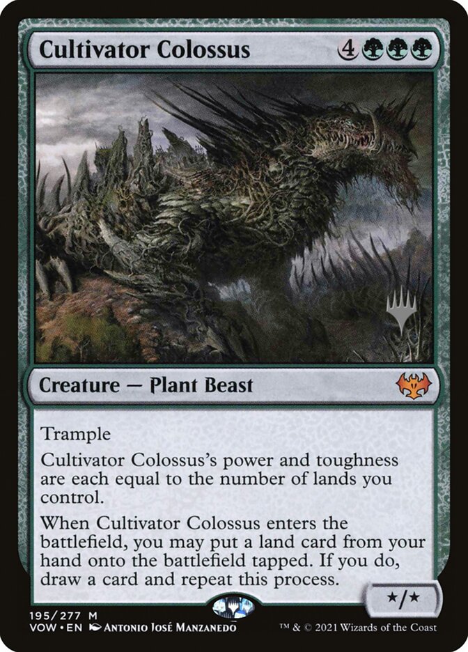 Cultivator Colossus 195 (Promo Pack: Dominaria United)  - Foil | Good Games Modbury