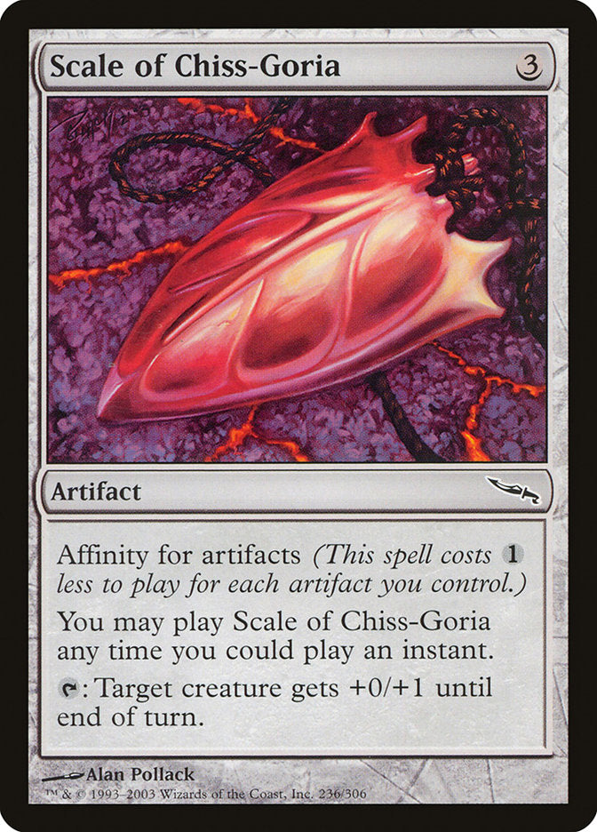 Scale of Chiss-Goria 236/306 (Mirrodin)  - Foil | Good Games Modbury