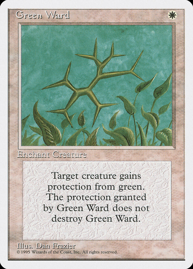 Green Ward 27/378 (Fourth Edition)  | Good Games Modbury