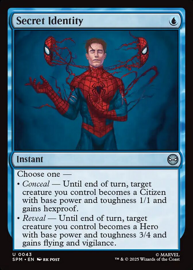 Secret Identity 43 (Marvel's Spider-Man)  - Foil | Good Games Modbury