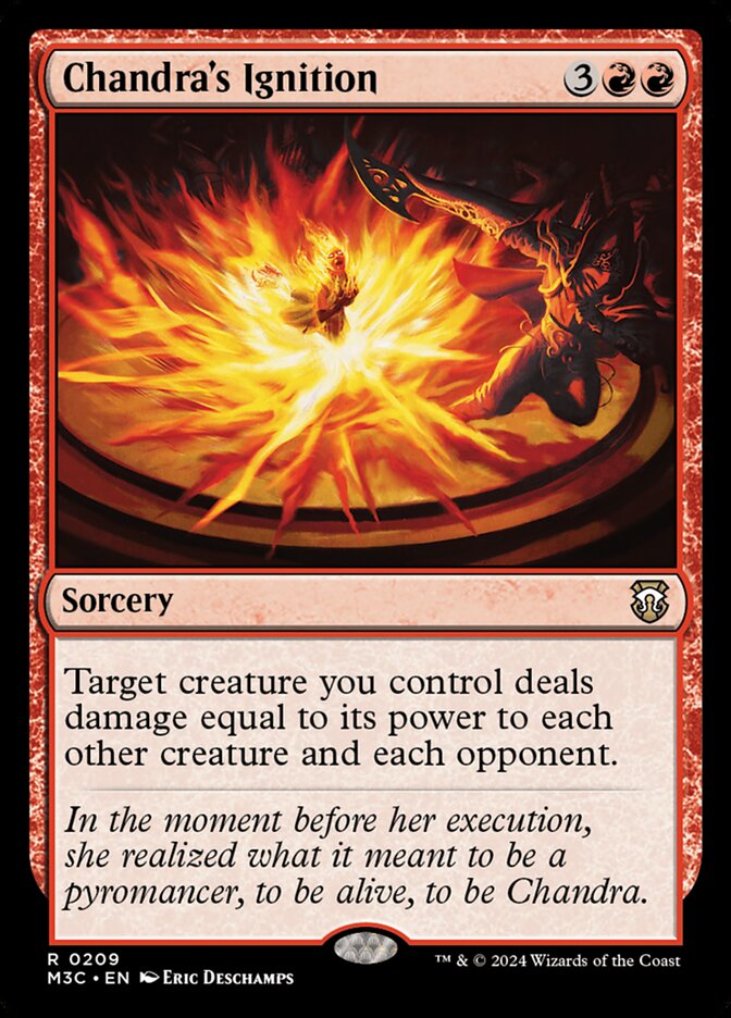 Chandra's Ignition 209/411 (Commander: Modern Horizons 3)  | Good Games Modbury