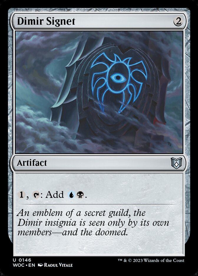 Dimir Signet 146/173 (Commander: Wilds of Eldraine)  | Good Games Modbury