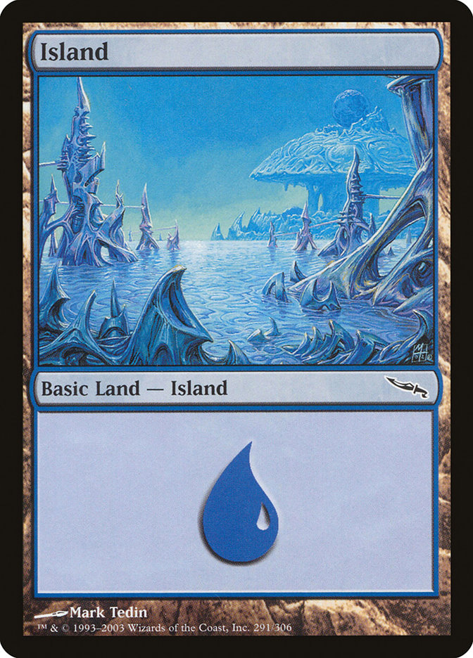 Island 291/306 (Mirrodin)  | Good Games Modbury