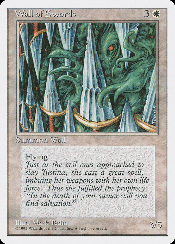 Wall of Swords 55/378 (Fourth Edition)  | Good Games Modbury
