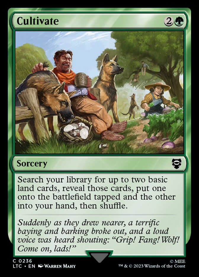 Cultivate 236/347 (Commander: The Lord of the Rings: Tales of Middle-earth)  | Good Games Modbury