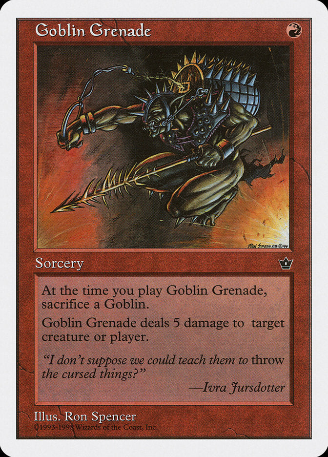 Goblin Grenade 32/85 (Anthologies)  | Good Games Modbury
