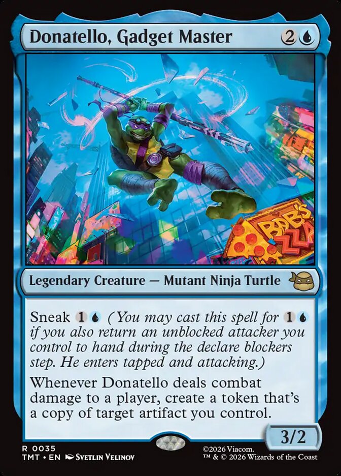 Donatello, Gadget Master 35 (Teenage Mutant Ninja Turtles)  - Foil | Good Games Modbury