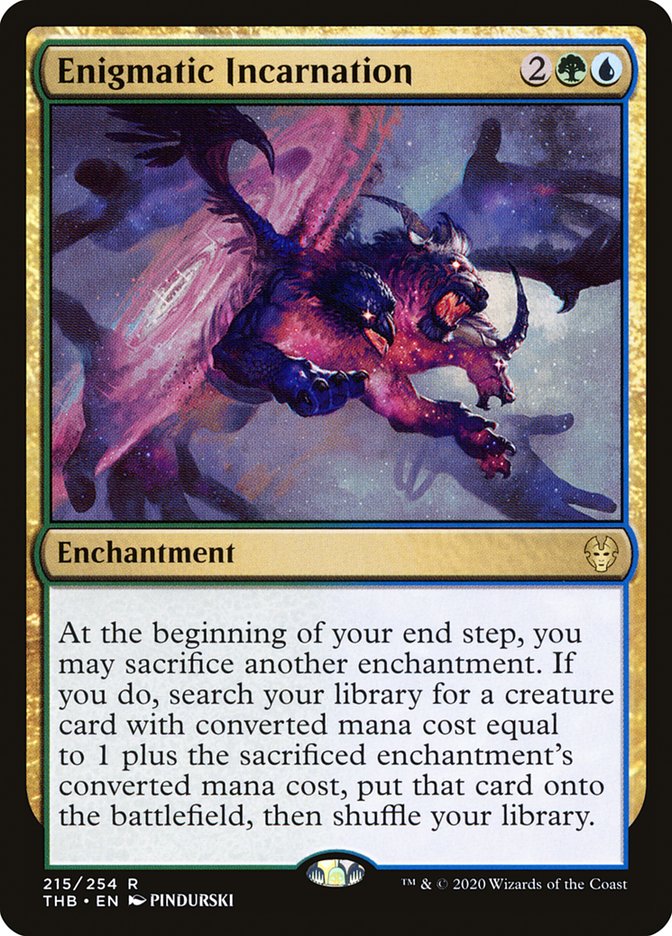 Enigmatic Incarnation 215/254 (Theros Beyond Death)  | Good Games Modbury