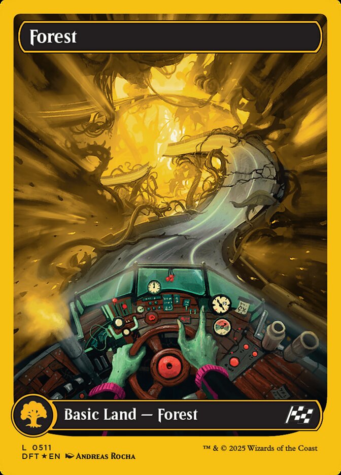 Forest 511/291 (Aetherdrift)  - First-Place Foil | Good Games Modbury