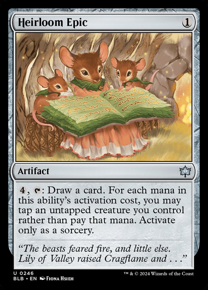 Heirloom Epic 246/281 (Bloomburrow)  - Foil | Good Games Modbury