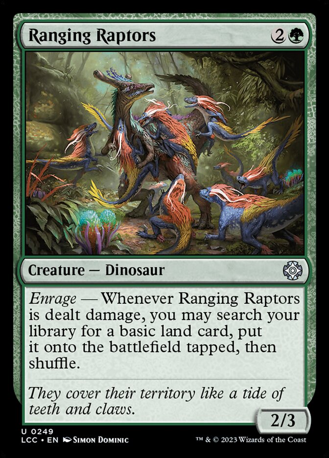 Ranging Raptors 249/370 (Commander: The Lost Caverns of Ixalan)  | Good Games Modbury