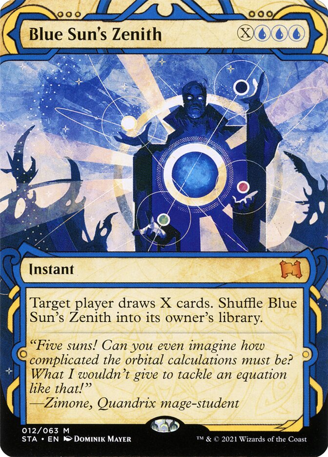 Blue Sun's Zenith 12/63 (Strixhaven: Mystical Archives)  | Good Games Modbury