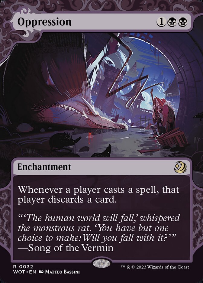 Oppression 32 (Wilds of Eldraine: Enchanting Tales)  - Showcase | Good Games Modbury