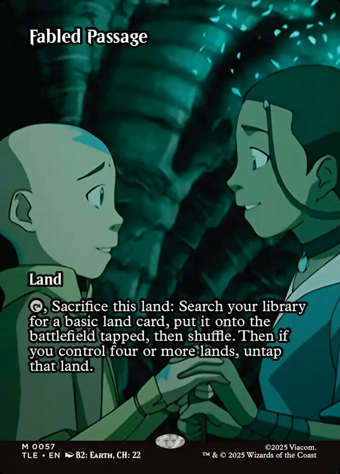 Fabled Passage 57/317 (Avatar: The Last Airbender: Eternal-Legal)  - Borderless Foil | Good Games Modbury